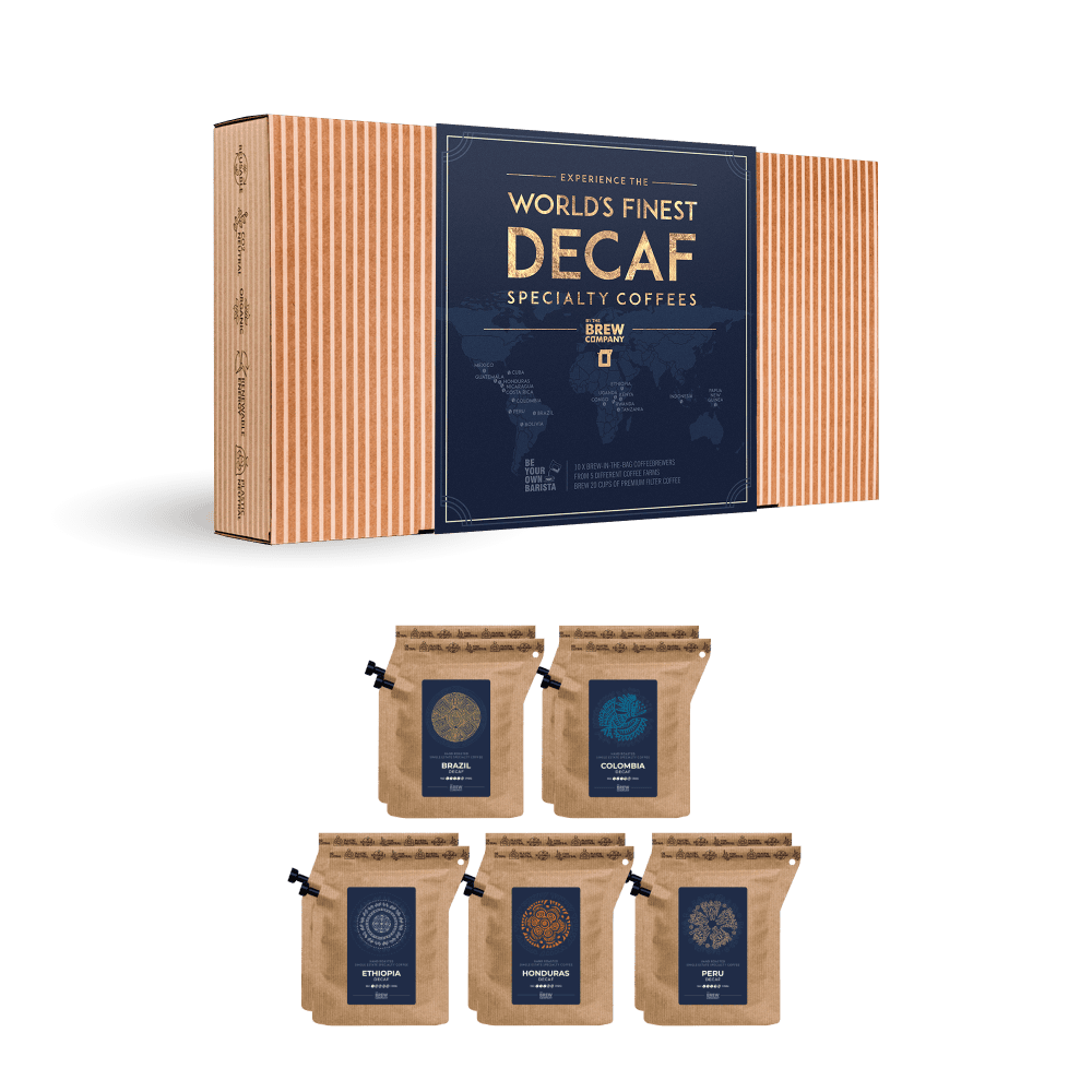 WORLD&#39;S FINEST DECAF SPECIALTY COFFEE GIFT BOX