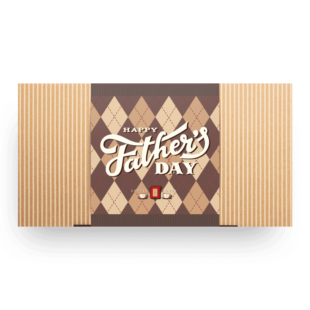 FATHER`S DAY RETRO SPECIALTY COFFEE GIFT BOX