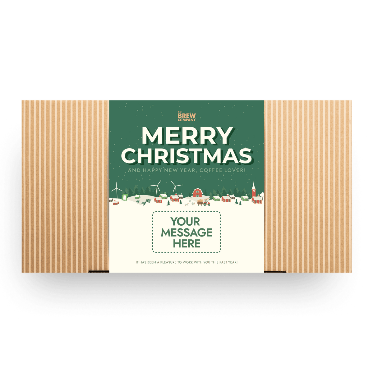 MERRY CHRISTMAS COFFEE GIFT BOX CUSTOM