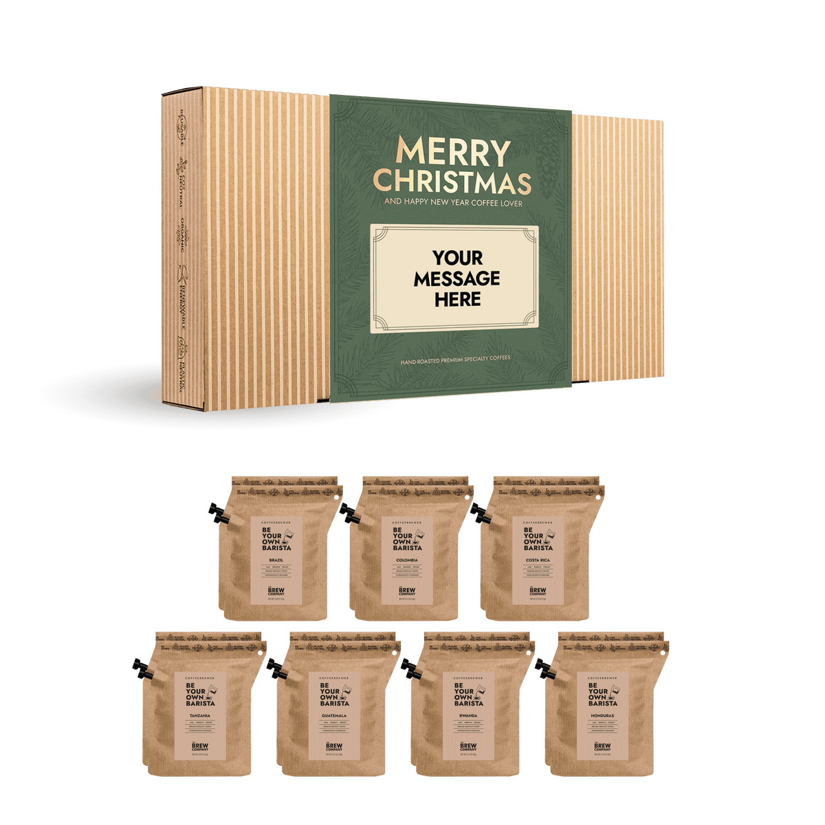 SPECIALTY COFFEE CHRISTMAS GIFT BOX CUSTOM
