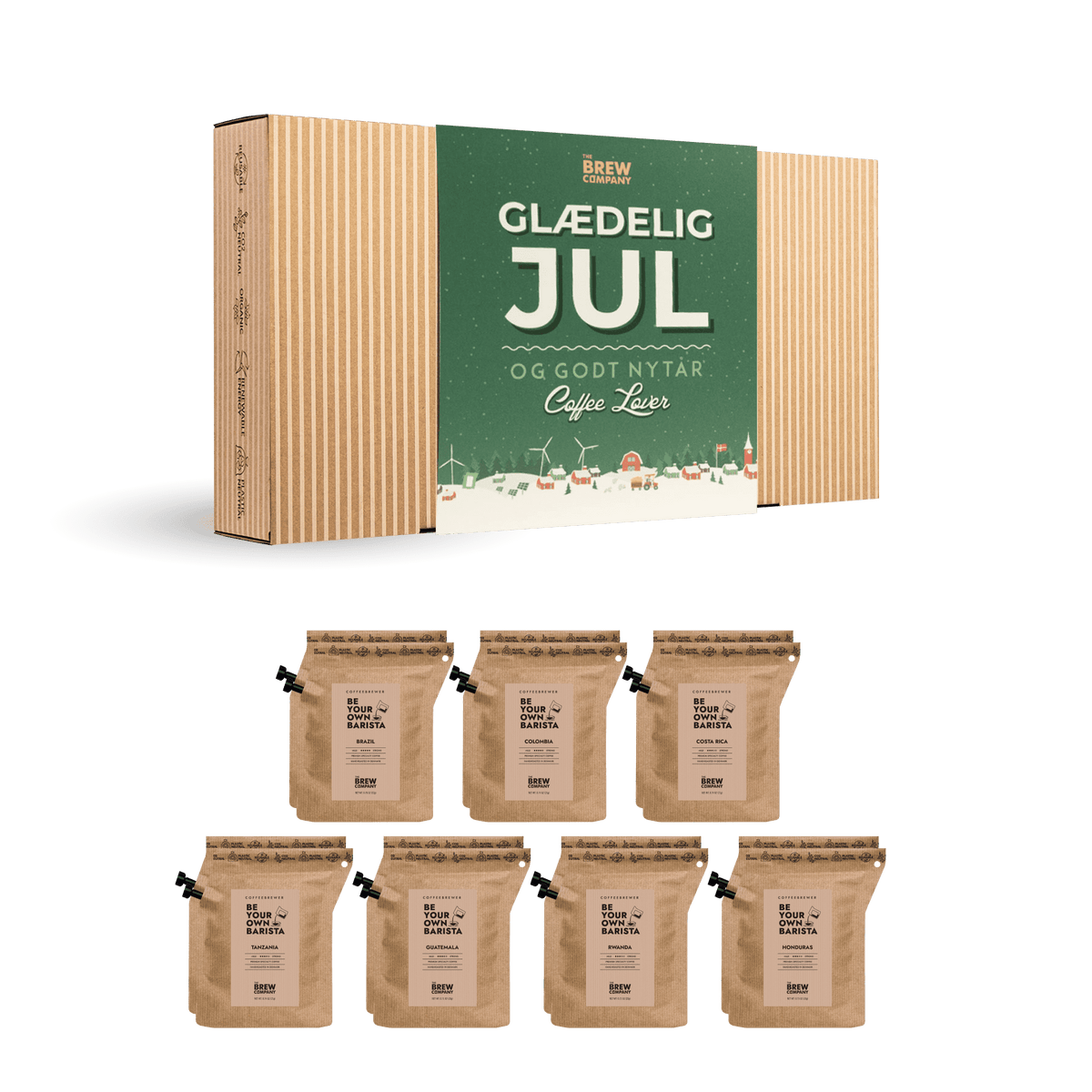 GLÆDELIG JUL KAFFEGAVEÆSKE