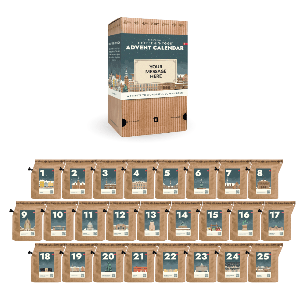 WONDERFUL COPENHAGEN SPECIALTY COFFEE ADVENT CALENDAR (CUSTOM LABEL)