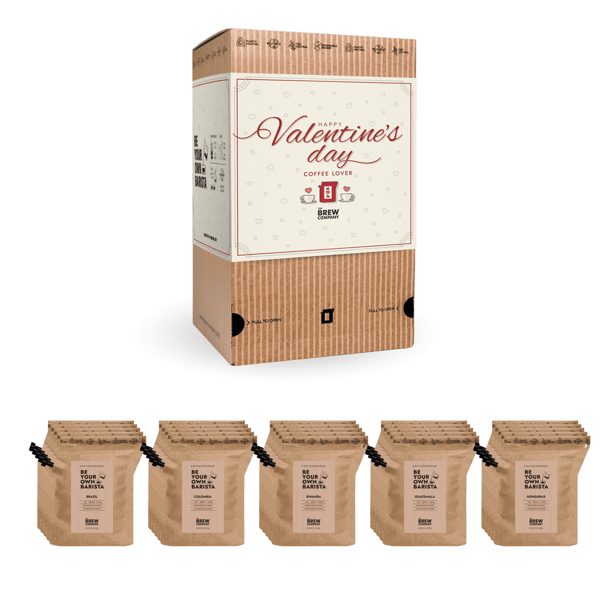 VALENTINE&#39;S DAY COFFEE GIFT BOX Gift Boxes The Brew Company
