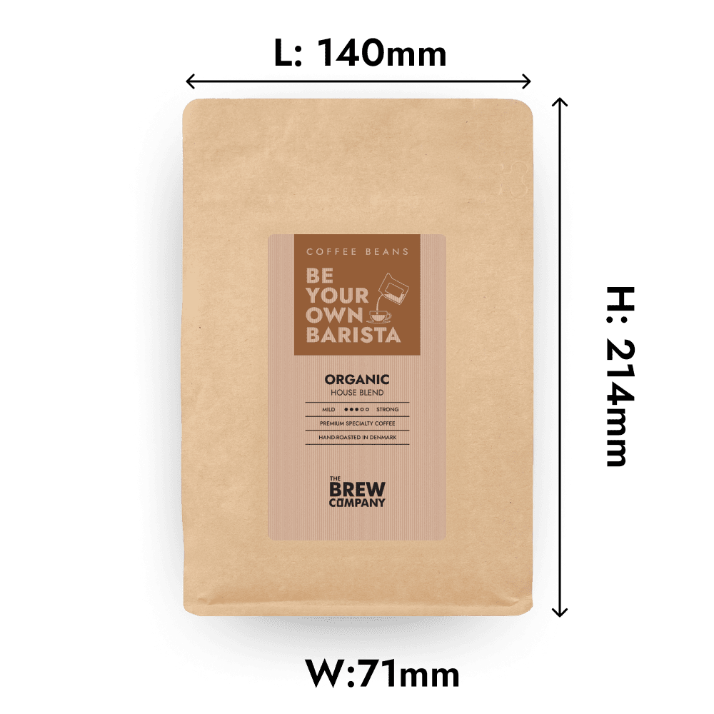 Organic House Blend Specialty coffee beans - Specialty Coffee beans - 333gr - The Brew Company