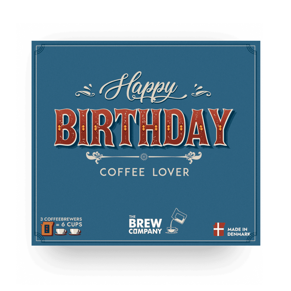 HAPPY BIRTHDAY SPECIALTY COFFEE GIFT KIT BOX