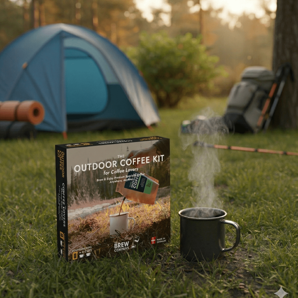 Portable outdoor coffee kit 3 pack Coffeebrewers – easy brew coffee anywhere
