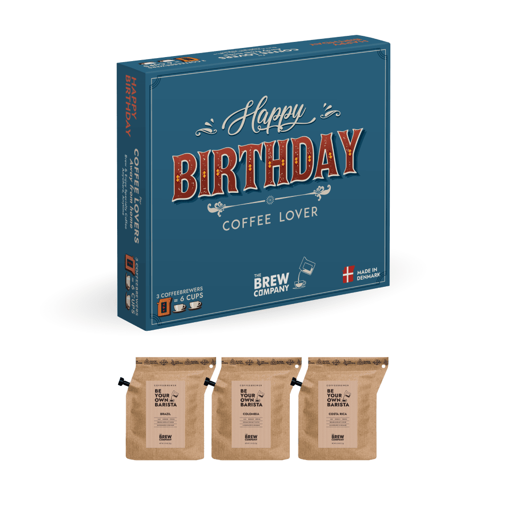 HAPPY BIRTHDAY SPECIALTY COFFEE GIFT KIT BOX