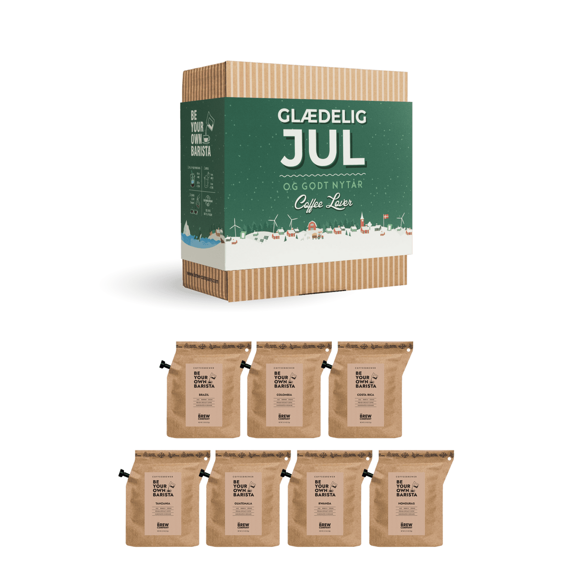 GLÆDELIG JUL KAFFEGAVEÆSKE