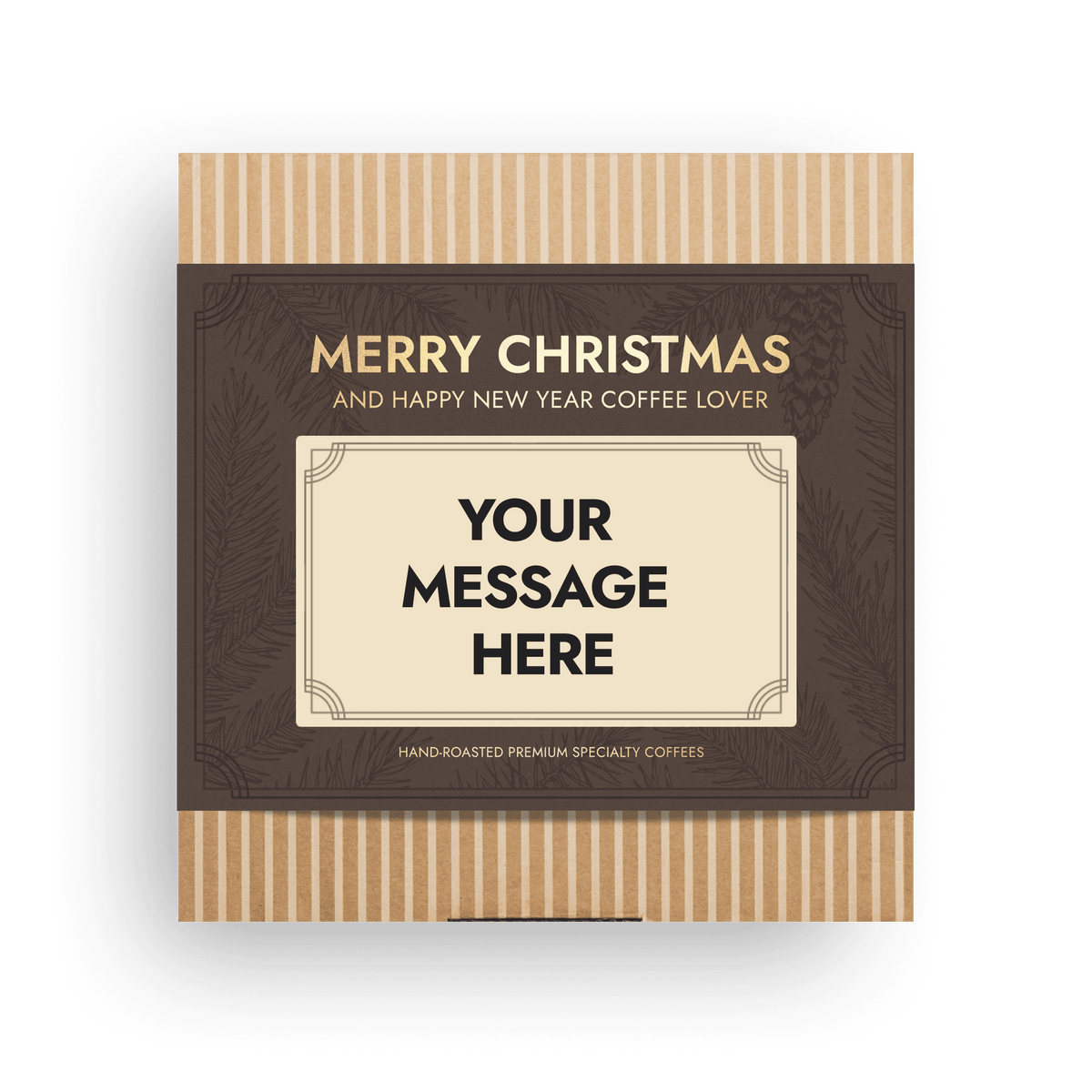 SPECIALTY COFFEE BEAN CHRISTMAS GIFT BOX CUSTOM