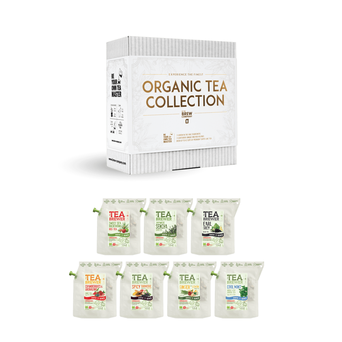 Organic Tea Collection - Teabrewers | The Brew Company