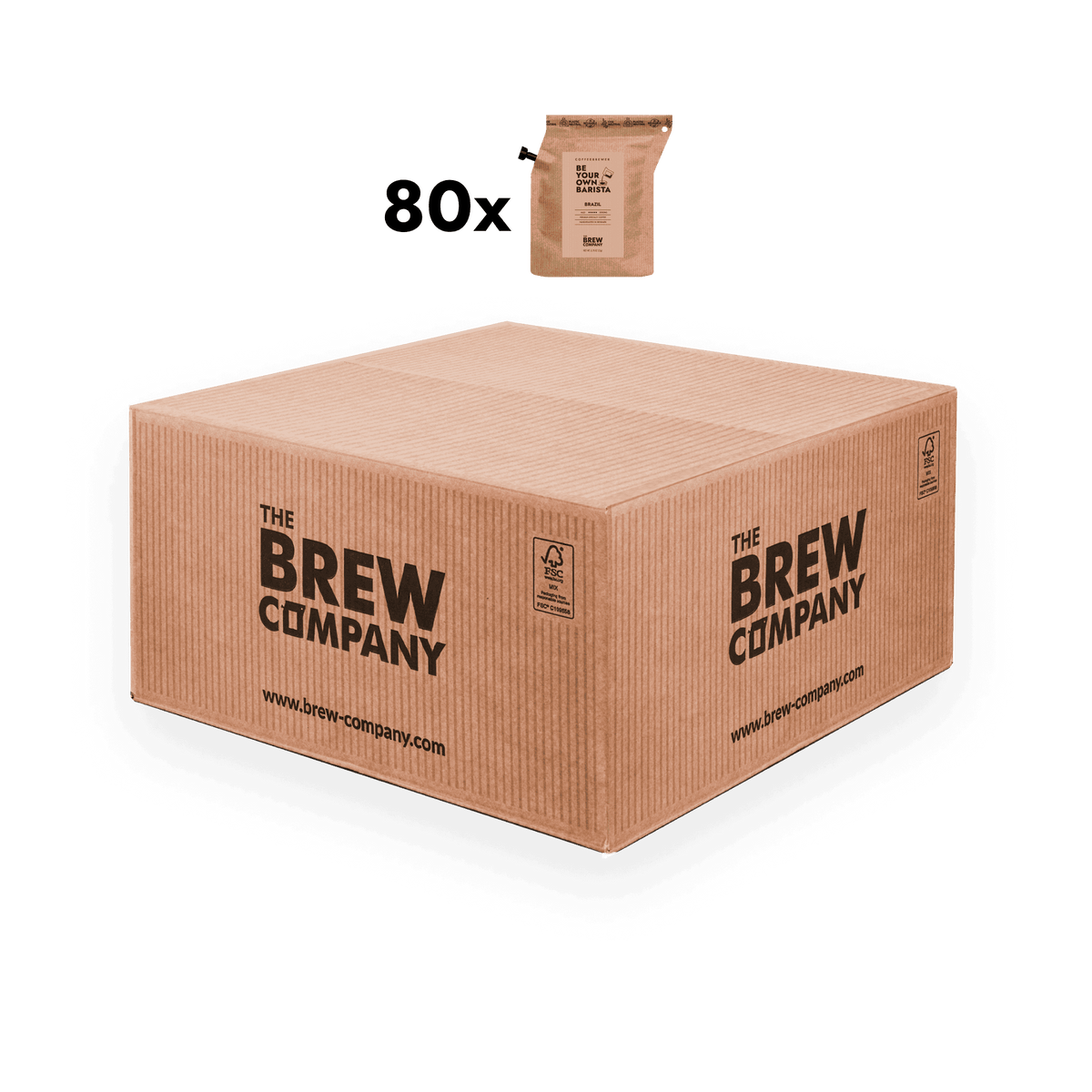 POWER COFFEE HOUSE BLEND COFFEEBREWER 80 pcs