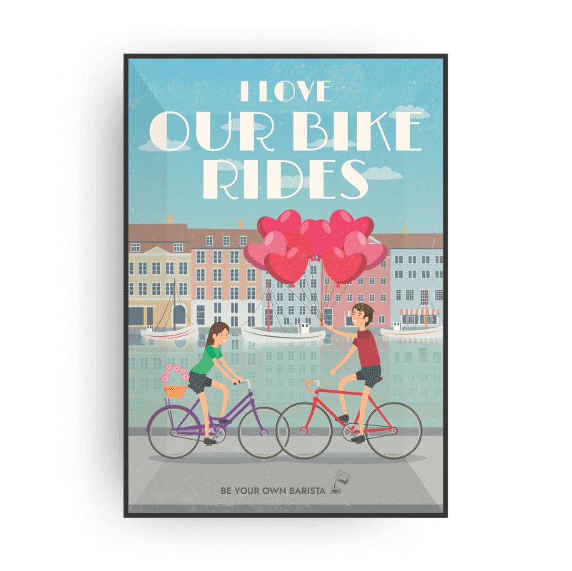 BIKING COFFEE CARDS Coffee and tea cards The Brew Company