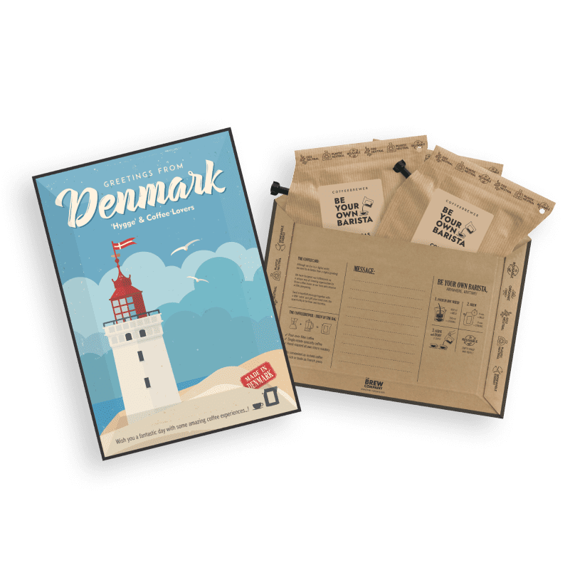 DENMARK COFFEE CARDS Coffee and tea cards The Brew Company