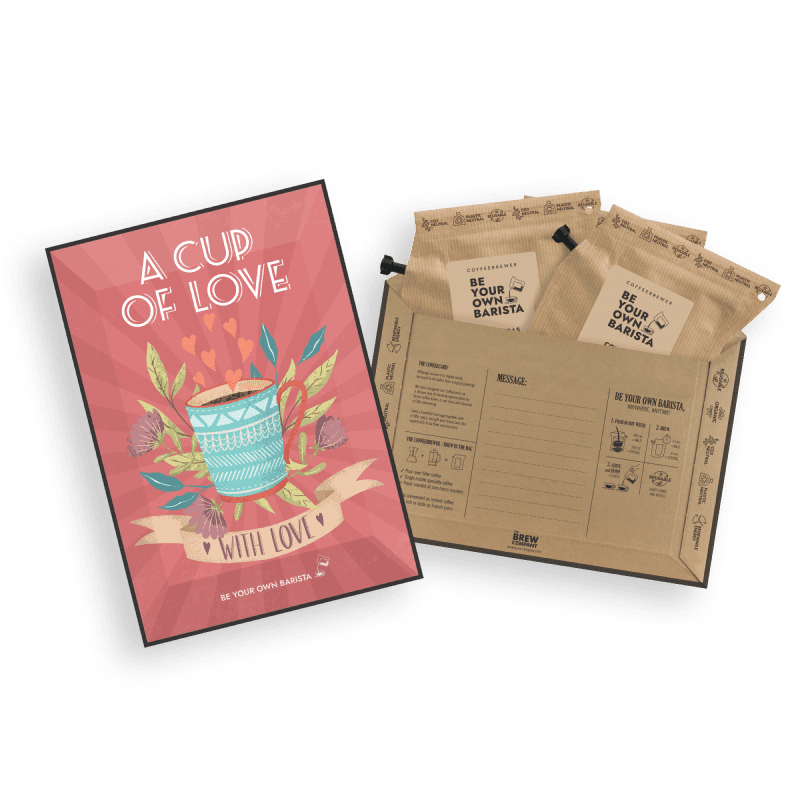 FLOWER LIFESTYLE COFFEE CARDS Coffee and tea cards The Brew Company