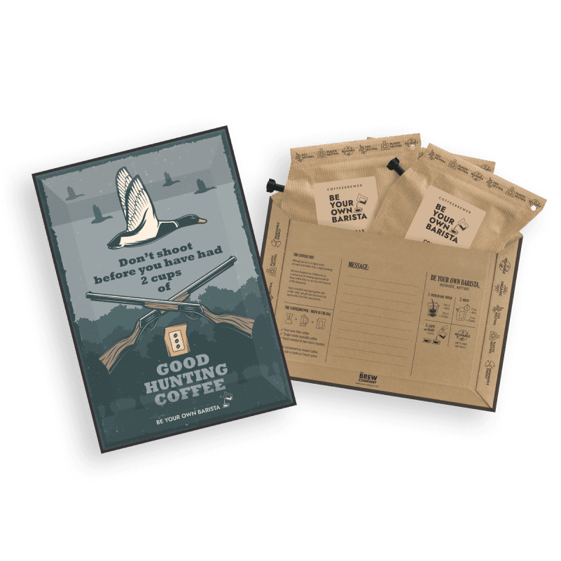 OUTDOORS COFFEE CARDS Coffee and tea cards The Brew Company