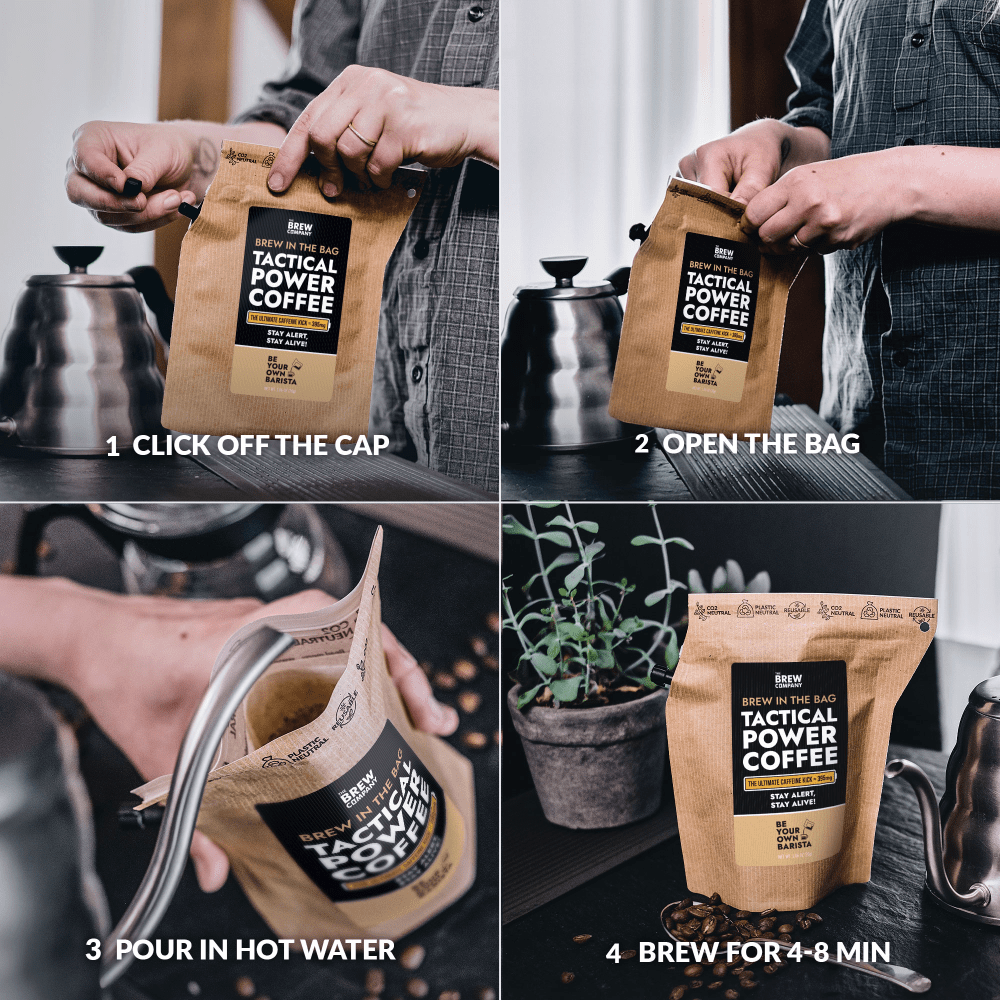 Tactical Coffee 1pc/ 80 pcs