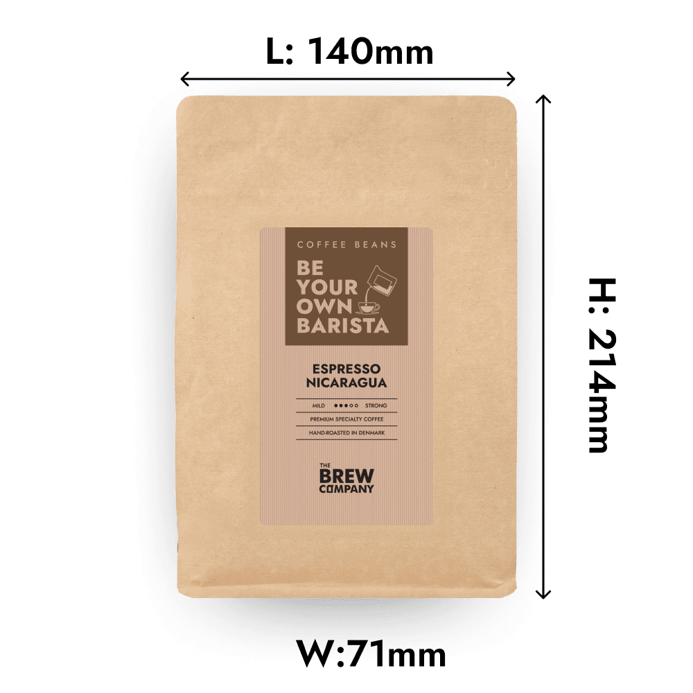 Espresso Nicaragua Specialty coffee beans - Specialty Coffee beans - 333gr - The Brew Company