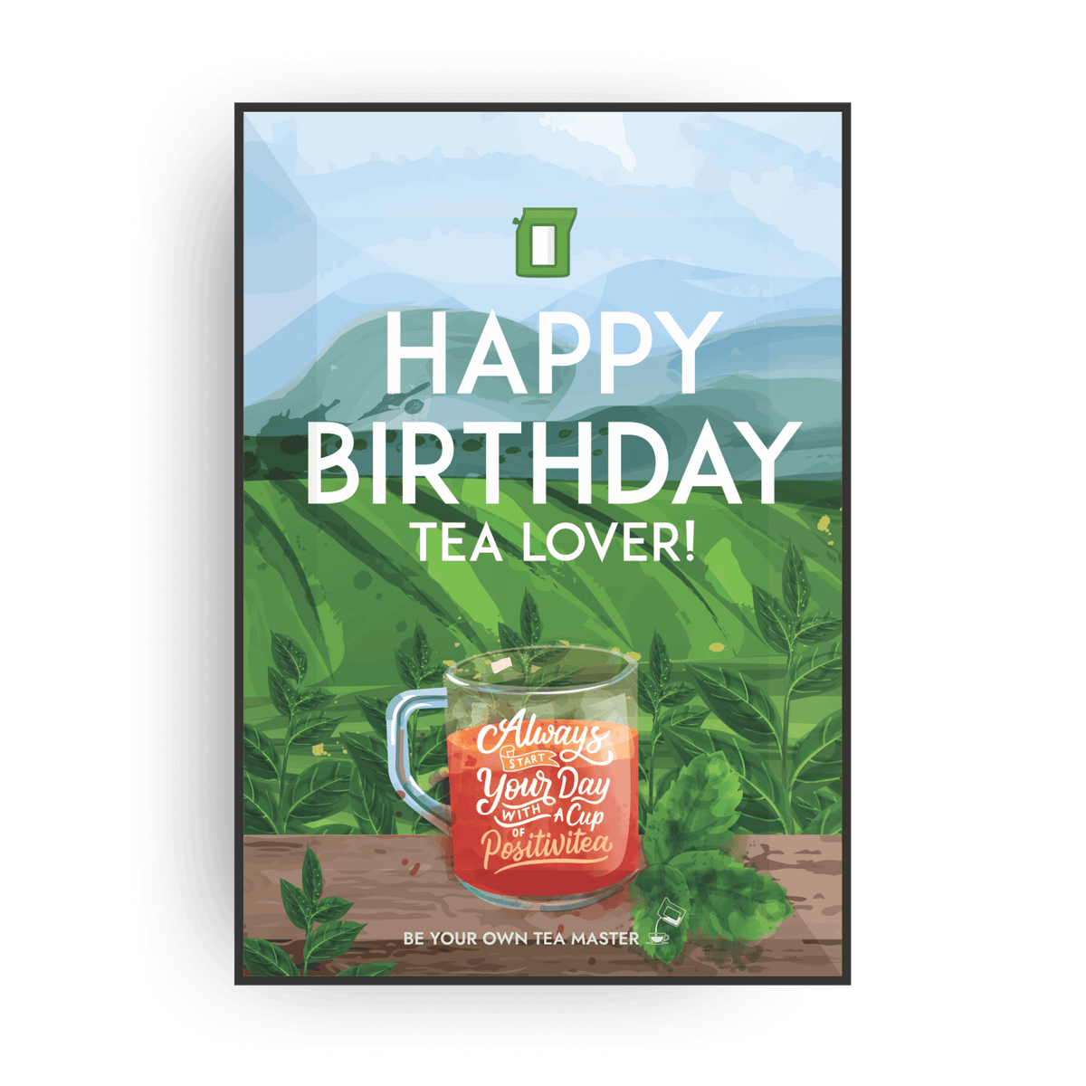 HAPPY BIRTHDAY TEA CARDS Coffee and tea cards The Brew Company