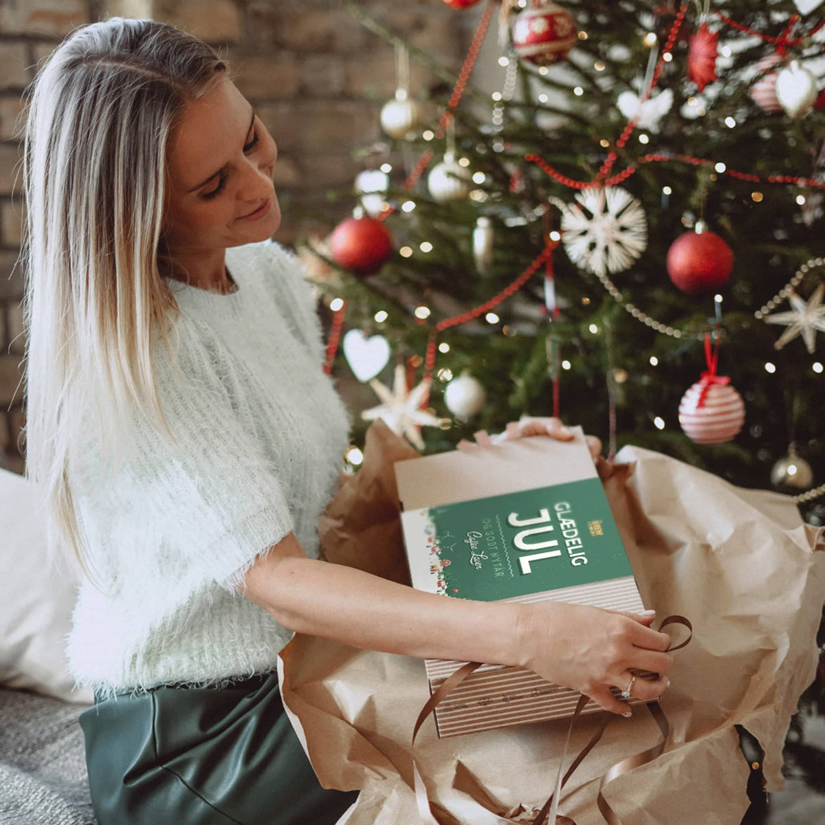 GLÆDELIG JUL KAFFEGAVEÆSKE