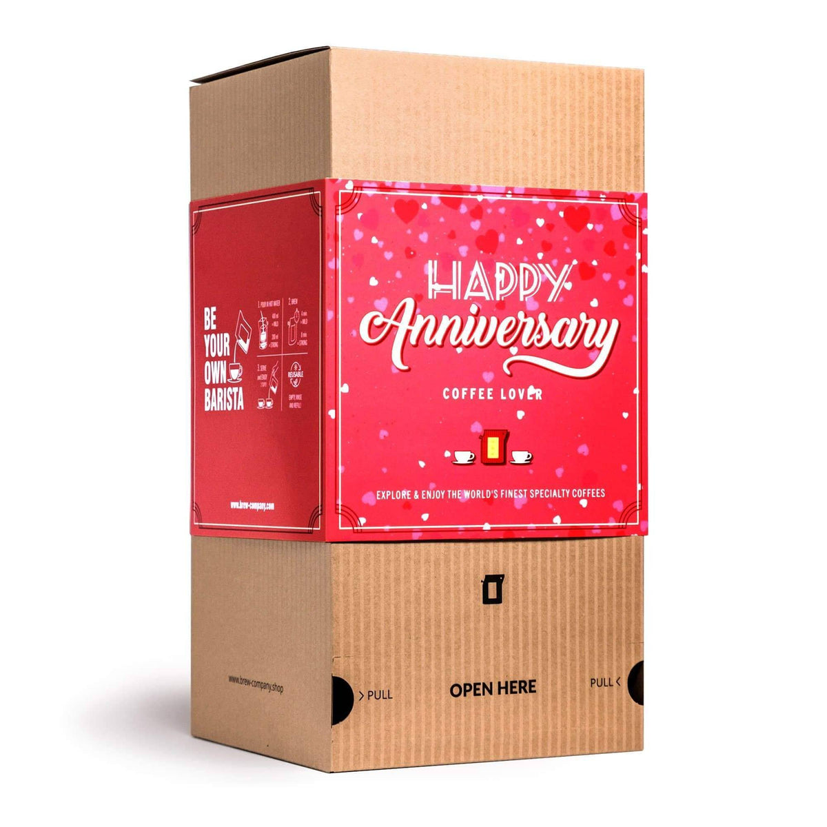 HAPPY ANNIVERSARY COFFEE GIFT BOX - Gift Boxes | The Brew Company