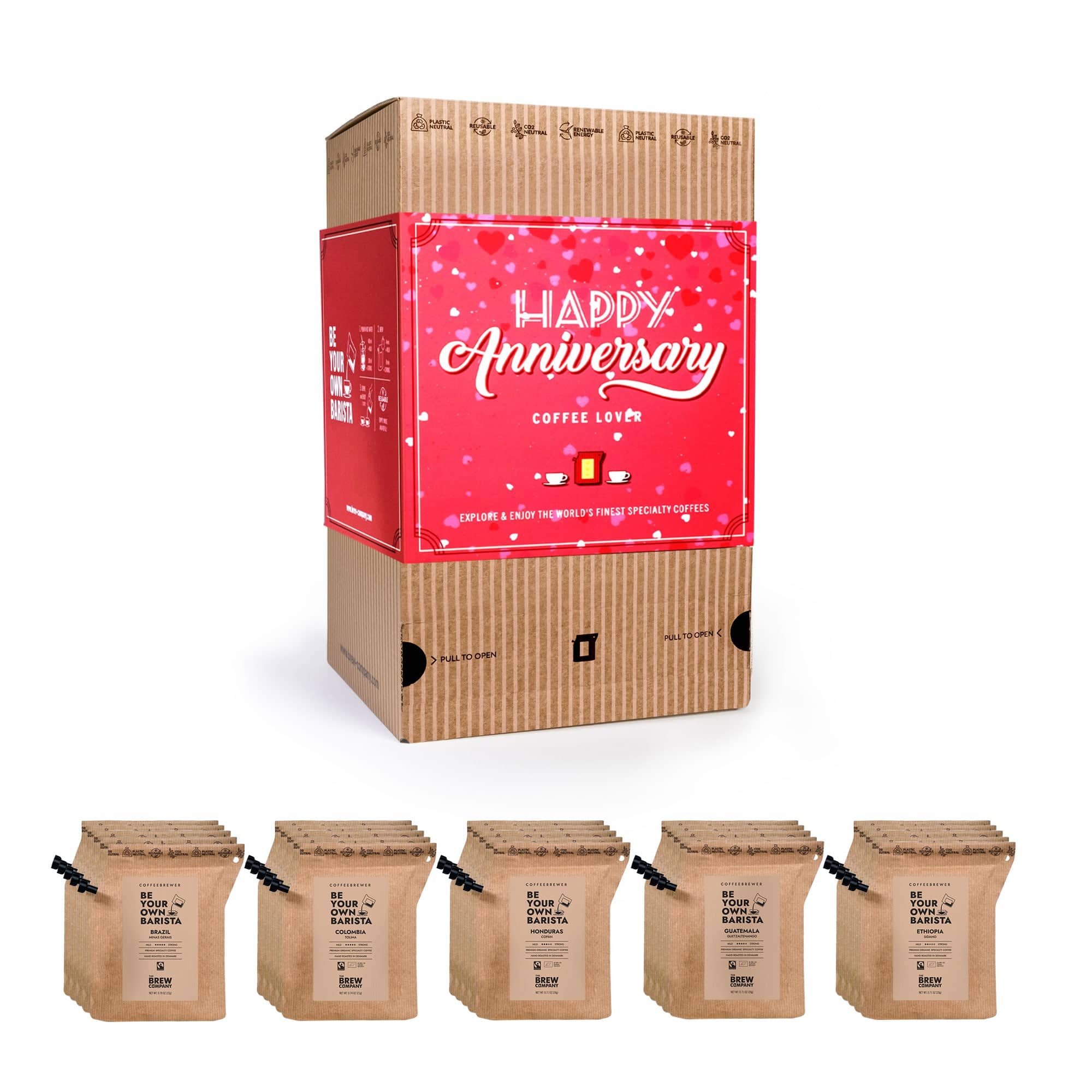HAPPY ANNIVERSARY COFFEE GIFT BOX - Gift Boxes | The Brew Company